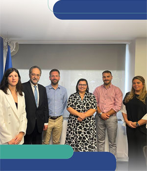 Bastonário da Ordem dos Fisioterapeutas reuniu-se para discutir a formação em Contextos de Emergência