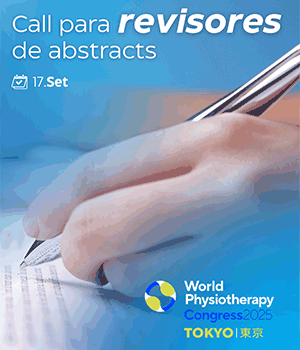 Congresso Mundial de Fisioterapia - call para revisores de abstracts
