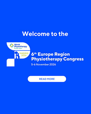 Congresso da Região Europeia da World Physiotherapy | Inscrições Early Bird abertas